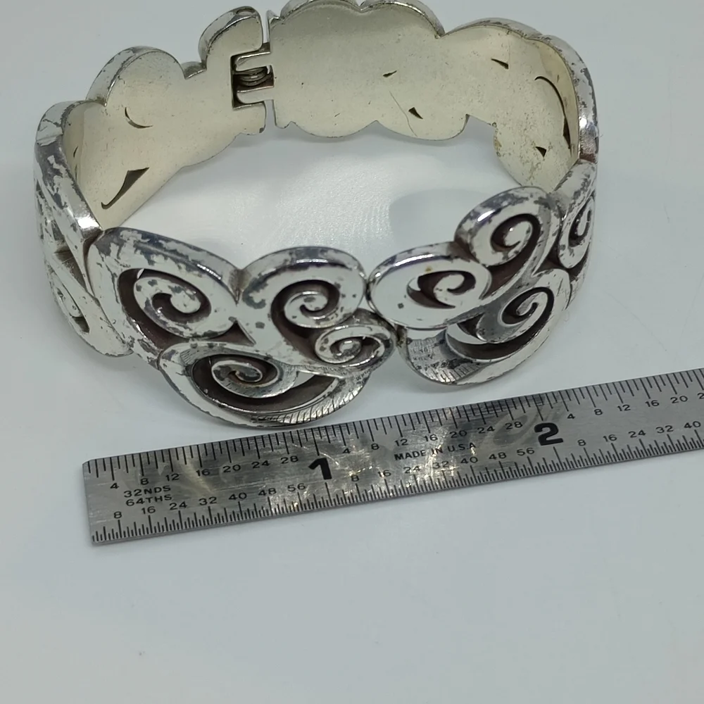 * Brighton Mingle chunky scroll clamper bracelet